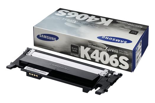 Samsung CLT-K406S - svart - original - tonerpatron (CLT-K406S/ELS)