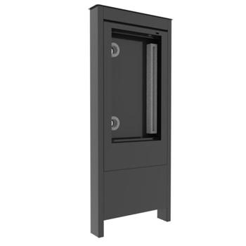 Chief Impact Outdoor Skjermkabinett 55" Portrett Sort Maks 54kg (OLF55BP-LG)