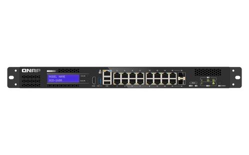 QNAP QGD-1600: 16 1GbE ports with 2 RJ45 (QGD-1600-4G)