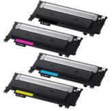 Samsung CLT-P404C Toner Rainbow Kit - 4-pack - svart, gul, cyan, magenta - original - tonerpatron (CLT-P404C/ELS)