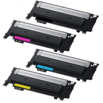 Samsung CLT-P404C Toner Rainbow Kit - 4-pack - svart, gul, cyan, magenta - original - tonerpatron (CLT-P404C/ELS)