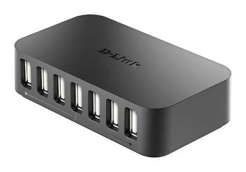 D-LINK 7-Port Hi-speed USB 2.0 Hub (DUB-H7/B)