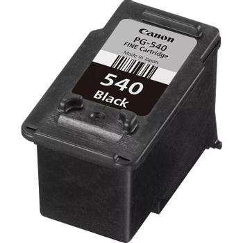 CANON PG-540 - 8 ml - black - original - ink cartridge - for PIXMA MG2250, MG3250, MG3510, MG3550, MG3650, MG4250, MX395, MX455, MX475, MX525, MX535 (5225B001)