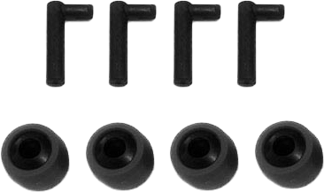 DUSTETT Hjul&axel komplett utbytessats Dustett (1990-999)