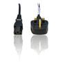 ORIGIN STORAGE IEC C13 LEAD WITH UK PLUG . Zwart 1,5 m Netstekker type G C13 stekker
