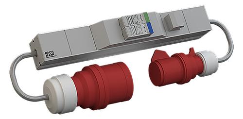 BACHMANN ALU 1U VM 1xCB 3-phase 2x1,0m (800.2522)