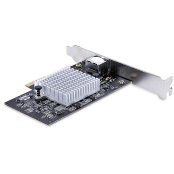 STARTECH 1-Port 10Gbps PCIe Network Adapter Card Network Card for PC/Server PCIe Ethernet Card w/Jumbo Frame (ST10GSPEXNB2)