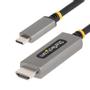 STARTECH 6ft 2m USB-C to HDMI Adapter Cable 8K 60Hz 4K 144Hz HDR10 USB Type-C to HDMI 2.1 Converter (135B-USBC-HDMI212M)