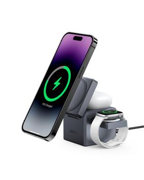 ANKER 3-in-1 Cube with MagSafe Gray (Y1811HA1)