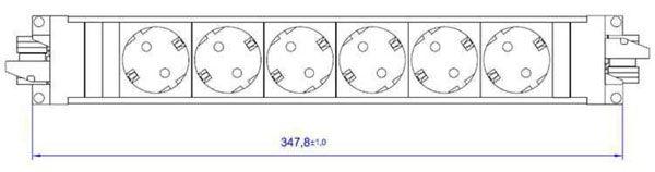 BACHMANN STEP BASE power strip (906.12640)