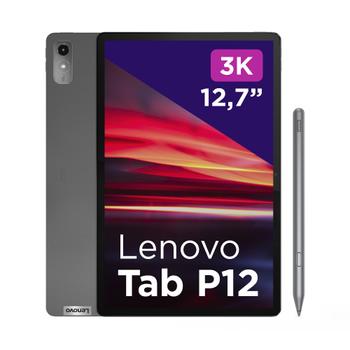 LENOVO Tab P12 WiFi 128GB (storm gray) Surfplatta 12,7" (2944x1840),  8GB+128GB lagring, 10000 mAh, inkl. Pen (ZACH0112SE)