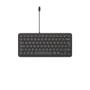 ZAGG / INVISIBLESHIELD WIRED NORDIC KEYBOARD TYPE-C CHARCOAL PERP