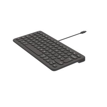ZAGG / INVISIBLESHIELD WIRED NORDIC KEYBOARD TYPE-C CHARCOAL PERP (103211037)