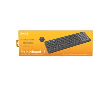 ZAGG / INVISIBLESHIELD Pro Keyboard Mid Size Charcoal NDX (103211035)