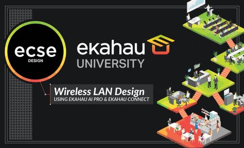 EKAHAU ECSE Design Training und Zertifizierung,  Online Training - 4 Tage - 1 Teilnehmer (ECSE-4-ONLINE-SEAT-DES)