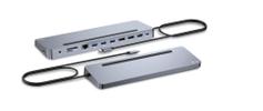 I-TEC dokkingstasjon - USB-C / USB4 / Thunderbolt 3 / Thunderbolt 4 - 11-slot - HDMI, 2 x DP - 1GbE