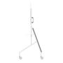 Neomounts by Newstar Move Go Mobile Floor Stand fast install height adjustable (FL50-525WH1)