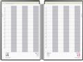 Mayland Aftalekalender A4 sort 2025 21x29,7cm 1dag/side 25 2200 00 (25220000)