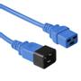 MICROCONNECT Blue power cable C20-F to