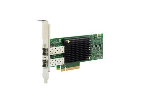 Hewlett Packard Enterprise HPE SN1700E - Host bus adapter - PCIe 4.0 x8 - 64Gb Fibre Channel (Short Wave) x 2 - for ProLiant DL325 Gen10, DL360 Gen10, DL380 Gen10, ML350 Gen11, XL220n Gen10 (R7N78A)