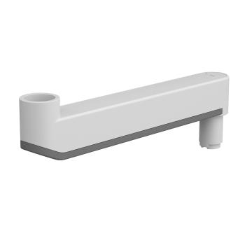 ERGOTRON CareFit Combo Extender - Mounting component (cable cover, extender arm, end caps) - plastic, aluminium - white - arm mountable - for P/N: 45-618-251,  45-619-251,  45-621-251,  45-622-251 (98-547-251)