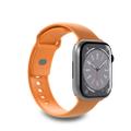 PURO Silicone watchband for Apple Watch 42–44–45-49 mm, l. orange