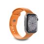 PURO Silicone watchband for Apple Watch 42–44–45-49 mm, l. orange