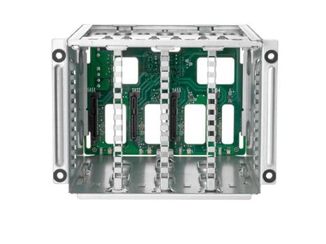 Hewlett Packard Enterprise HPE ProLiant DL300 Gen10 Plus 2U 8SFF SAS/SATA 12G BC Front Bay 1/2 Drive Cage Kit (P26930-B21)