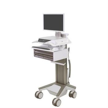 ERGOTRON Carefit™ pro electric lift cart, life pwd, 5 dwrs, che (C52-2251-C)