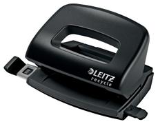 LEITZ NeXXt Recycle Mini Hole Punch 10 Sheets Black - 50100095