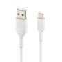 BELKIN USB-A to USB-C PVC White 1m Twin Pack (CAB001BT1MWH2PK)