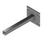Griptel D150-MOD veggfeste antennerør HUP50x50, L=500