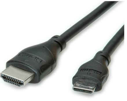 ROLINE HDMI HS Cable+Ethernet. A-C. M/M. 0.8m  (11.04.5568)