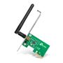 TP-LINK 150MBit/s WLAN-N PCI Express-Adapter Atheros-Chipsatz 1T1R 2,4GHz 802.11b/g/n 1 removeable antenna