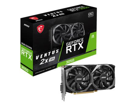 MSI GeForce RTX 3050 VENTUS 2X XS 8GB OC (GEFORCE RTX 3050 VENTUS 2X XS 8G OC)