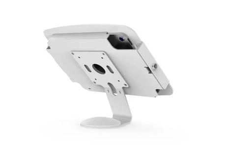 COMPULOCKS iPad 10.2" Space Enclosure Counter Stand or Wall Mount monteringssett - 45° synsvinkel - for nettbrett - hvit (111W102IPDSW)
