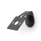 COMPULOCKS iPad 10.2" Space Enclosure Core Counter Stand or Wall Mount innhegning - for nettbrett - fast 45 grader - svart (111B102IPDSB)