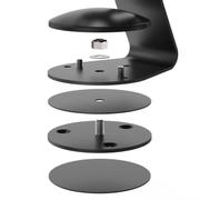 COMPULOCKS Swivel Base for Core Stand Black