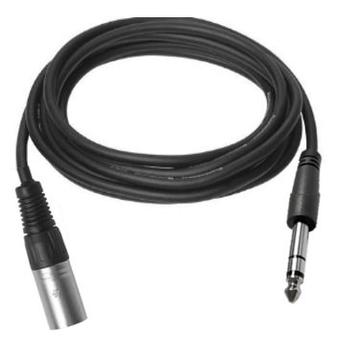 VIVOLINK XLR M - Stereo Jack 6.35mm 2  (PROAUDXLRJACKS2)