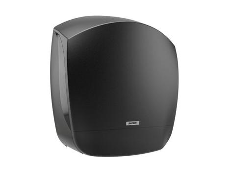 KATRIN Toiletpapirdispenser ruller, Katrin L Gigant, sort 342mmx149mm x 356mm (82186)