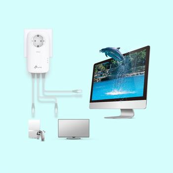 TP-LINK Powerline 1300Mbps TL-PA8033P KIT 2st AV2 (TL-PA8033P KIT)