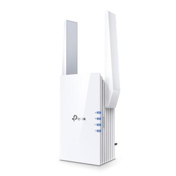 TP-LINK RE605X - Wi-Fi range extender - GigE - Wi-Fi 6 - 2.4 GHz, 5 GHz - in wall (RE605X)