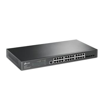 TP-LINK JetStream TL-SG3428 - Switch - 28 Anschlüsse - managed - an Rack montierbar Der TL-SL3428 von TP-Link ist für die Bedürfnisse kleinerer und mittlerer Unternehmen ausgelegt und vereint grundleg (TL-SG3428)