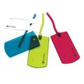 Travel Blue 2 pack Jelly ID Tag, mix Red, Green or Blue