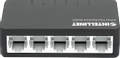 INTELLINET INT Network Switch, 5-Port (RJ45), Desktop, Plastic Case, 10