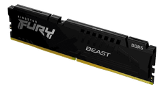 KINGSTON 128GB DDR5-5200MT/S CL40 DIMM (KIT OF 4) FURY BEAST BLACK XMP
