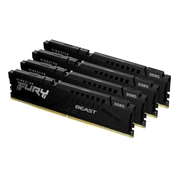 Kingston FURY Beast 128GB 5600MHz DDR5 (4x 32GB) CL40-40-40, 1.25V, Intel XMP