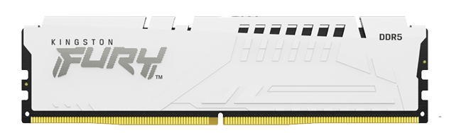 KINGSTON FURY Beast 64GB 5200MT/s DDR5 CL40 DIMM Kit of 4 White XMP (KF552C40BWK4-64)