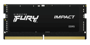 Kingston FURY Impact - DDR5 - modul - 16 GB - SO DIMM 262-pin - 6400 MHz / PC5-51200 - ikke-bufret