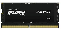 Kingston FURY Impact - DDR5 - modul - 16 GB - SO DIMM 262-pin - 6000 MHz / PC5-48000 - ikke-bufret